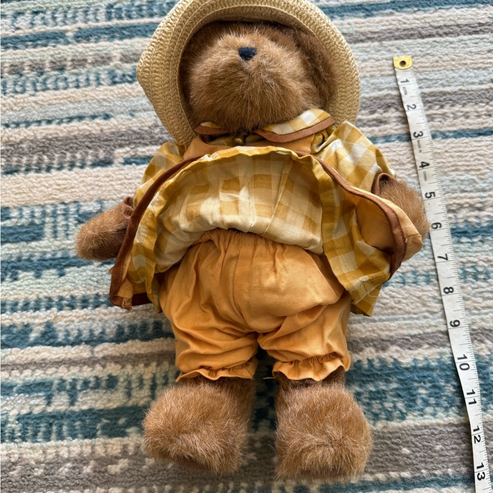 Boyds Bears Plush with Dress and detail Hat. Charming for collection or decor - Picture 2 of 6